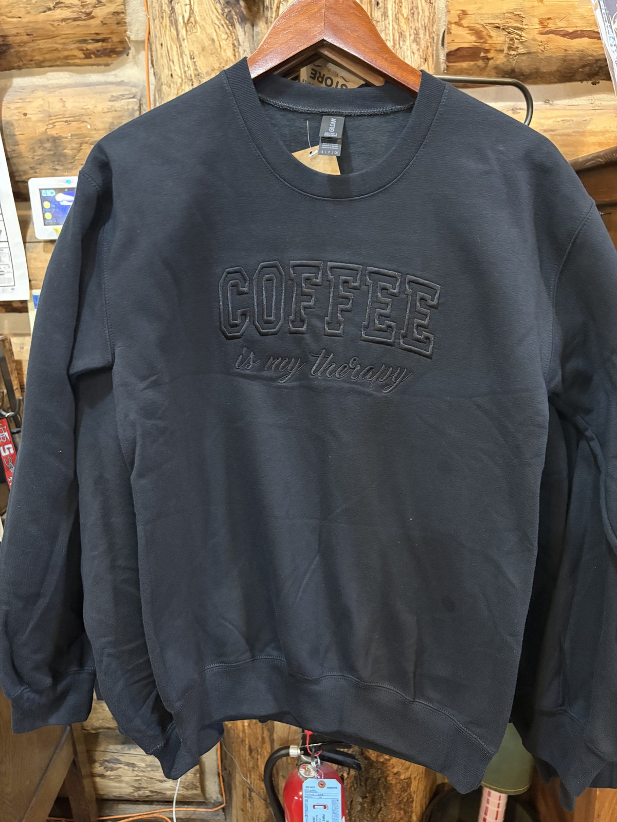 Coffee is My Therapy Sweatshirt