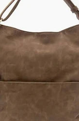 Brushed Darcy Zip Bucket Bag