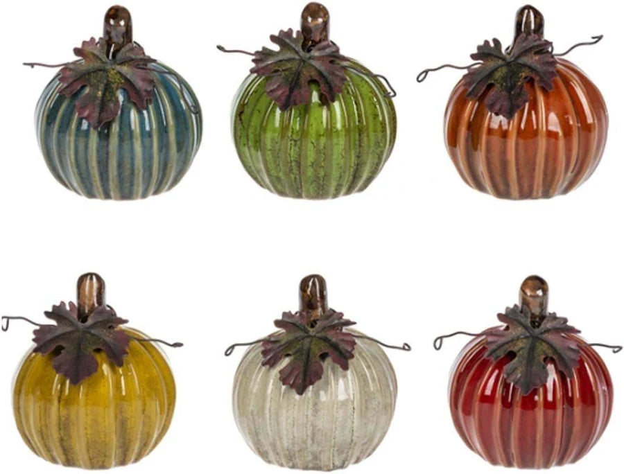 Ceramic Pumpkin Figurine